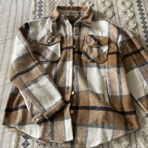 Plaid shacket